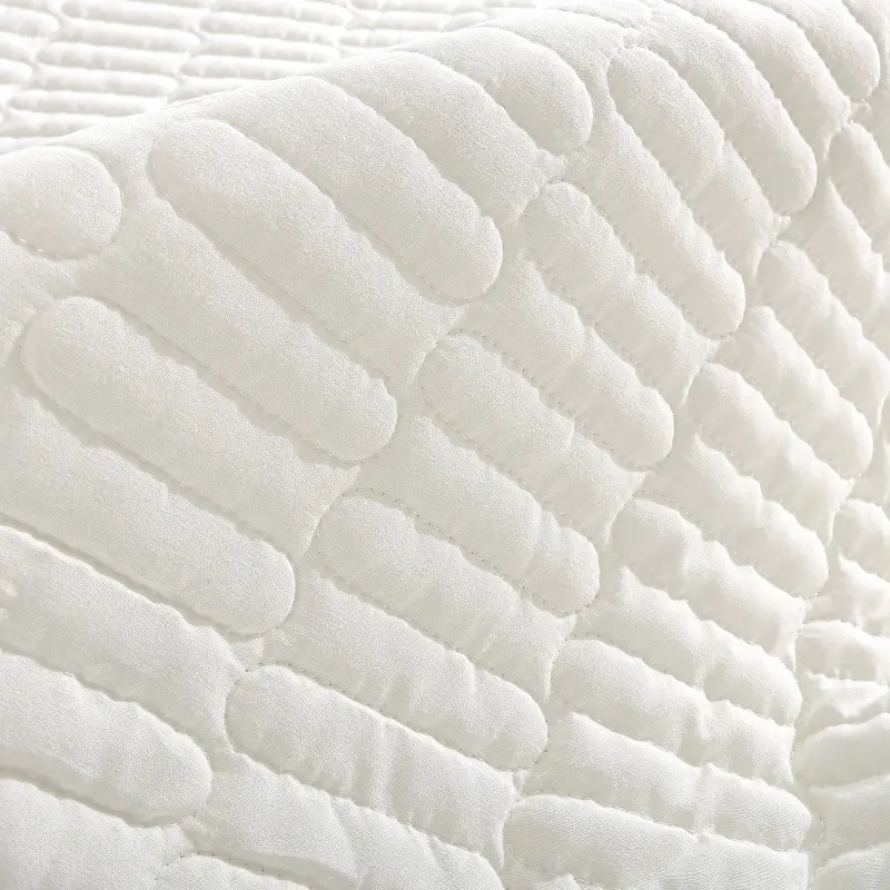 Luxury Cotton-Padded Brushed Fabric Quilted Waterproof Mattress Protector
