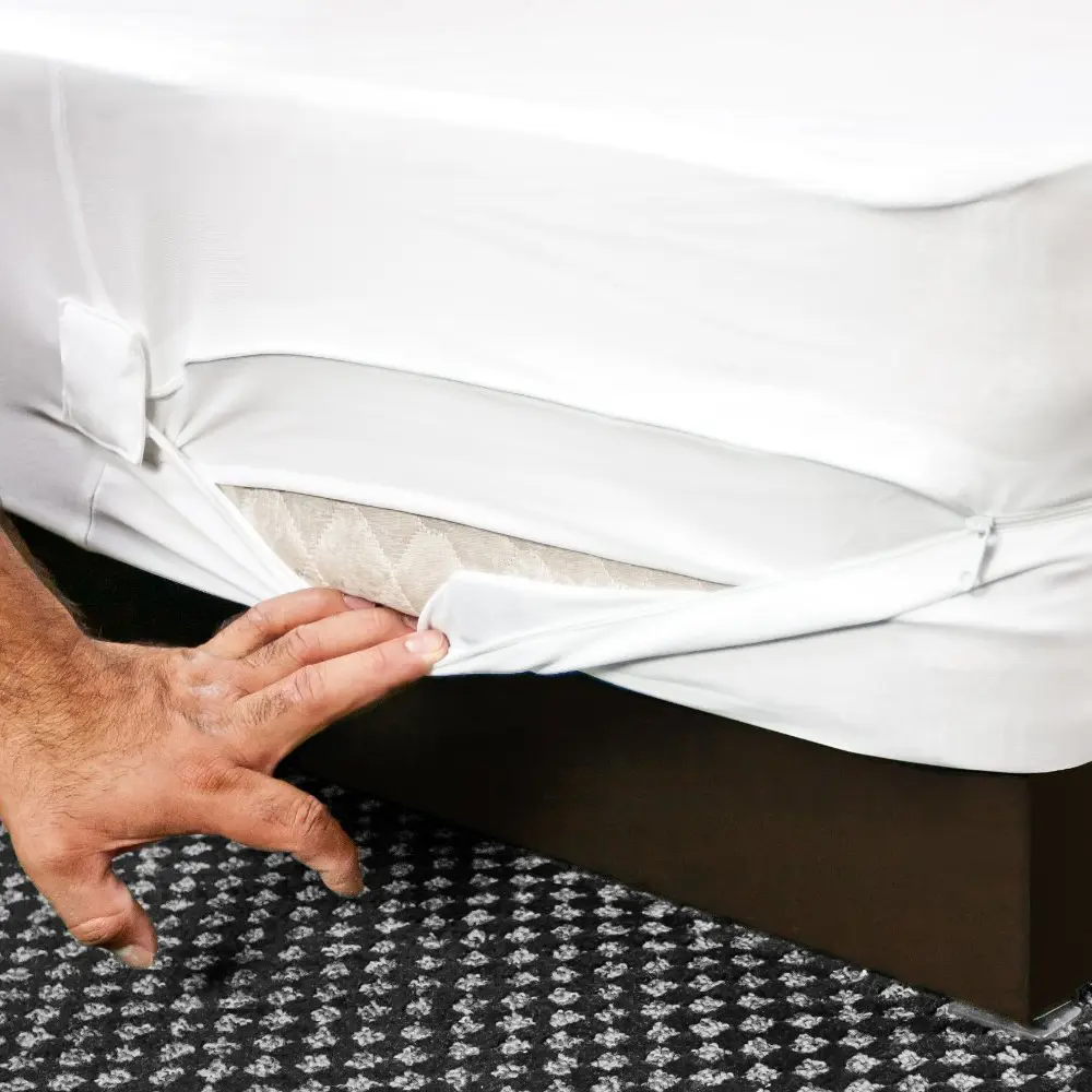 Waterproof Mattress Protector – Deep Pocket Mattress Encasement – Secure Fit for All Mattress Sizes and Types